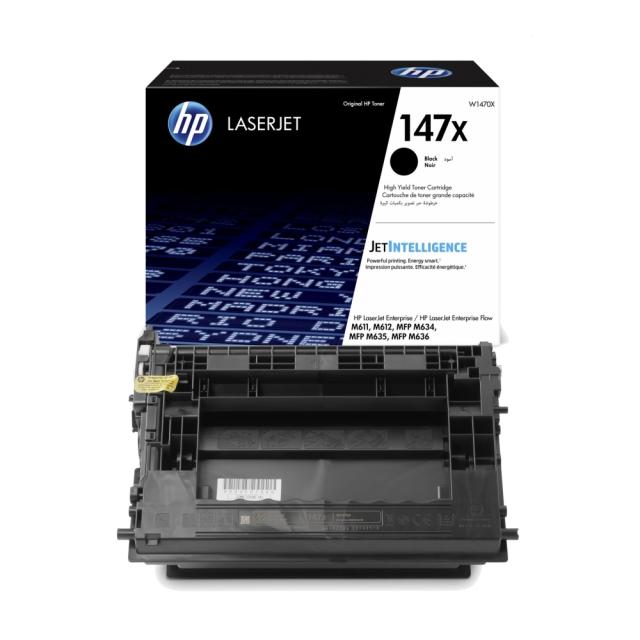 Консуматив HP 147X High Yield Black LaserJet Toner Cartridge