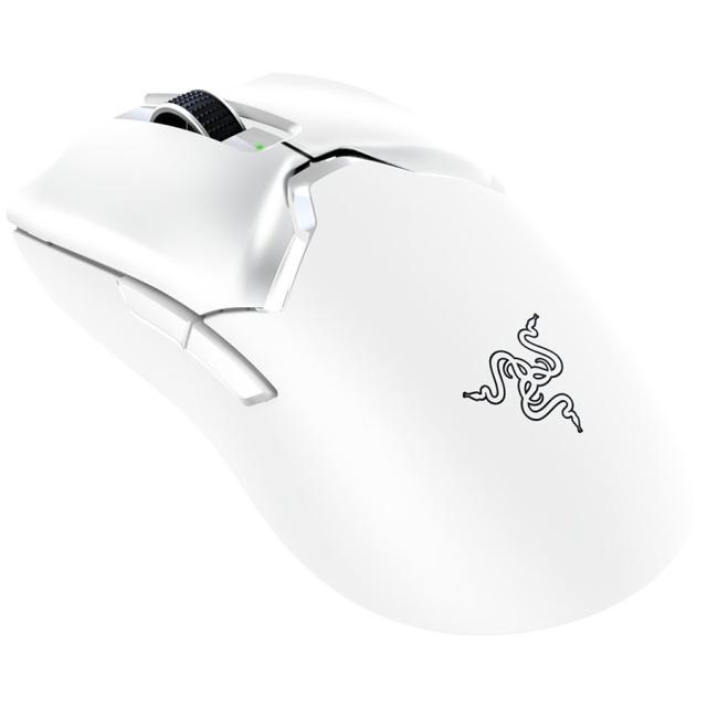Геймърска мишка Razer Viper V2 Pro, Wireless, Focus Pro 30K, оптична, 30 000 DPI, бяла