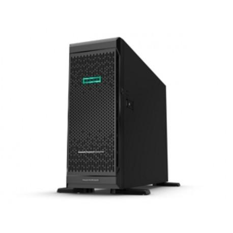 Сървър HPE ML350 G10 (P21788-421), Intel Xeon Scalable 4210R 2.4/3.2 GHz, 16GB DDR4 RDIMM, без твърд диск, 4x 1GbE, 1x 800W PSU, Free DOS, P21788-421