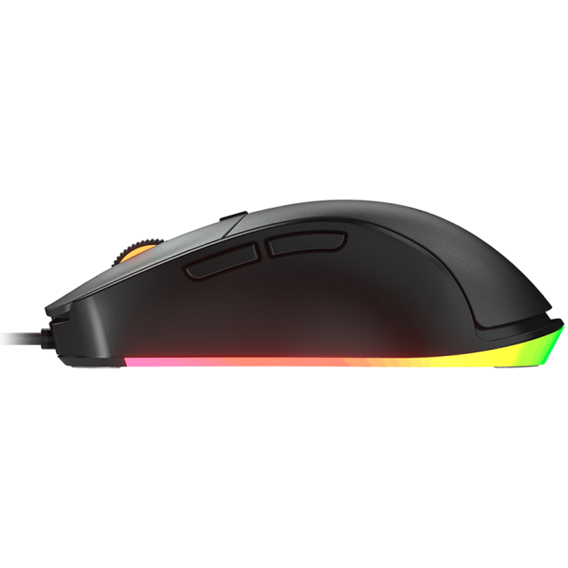 Геймърска мишка COUGAR Surpassion EX, оптична, 6400 dpi, RGB, 1.8 m., USB, черна
