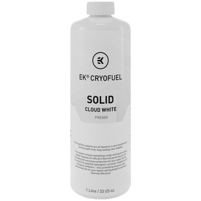 Течност EKWB EK-CryoFuel Solid Cloud White, 1000 ml