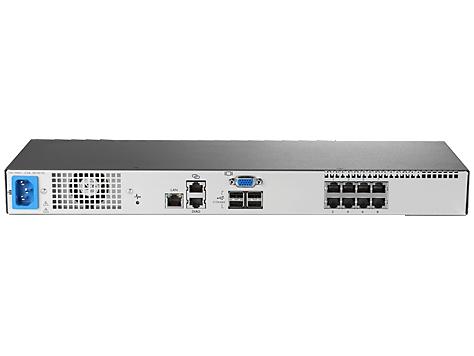 KVM превключвател HPE 0x1x8 G3 KVM Console Switch