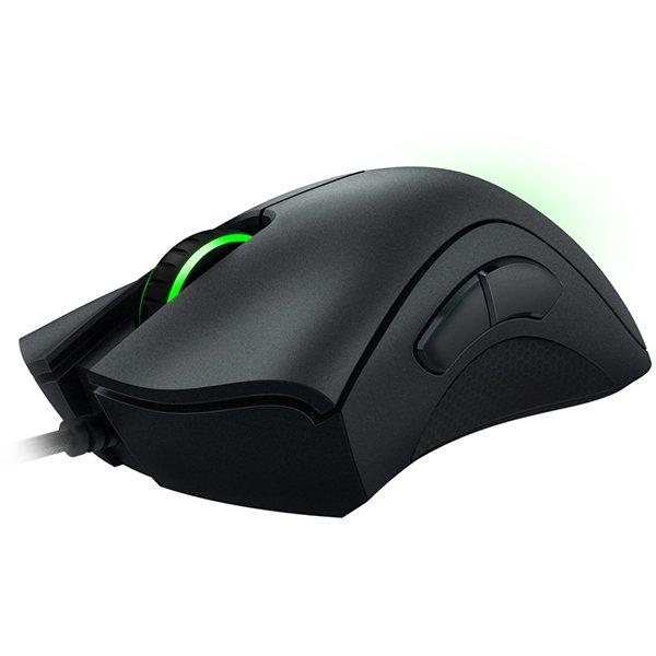 Геймърска мишка Razer DeathAdder Essential 2021, оптична, 6 400 DPI, Razer Mechanical Mouse Switches, USB, черна