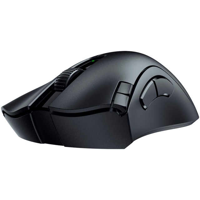 Геймърска мишка Razer DeathAdder V2 X HyperSpeed, Bluetooth/Wireless 2.4GHz, оптична 14 000 DPI, черна