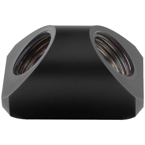 Фитинг EK-Quantum Torque Static FF 90°, черен