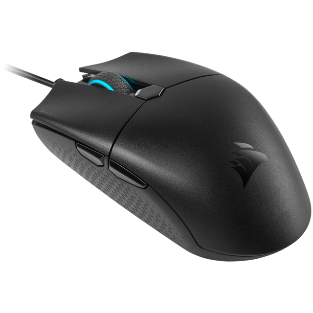 Геймърска мишка Corsair KATAR PRO Gaming Mouse, Wired, Black, Backlit RGB LED, 12400 DPI, Optical