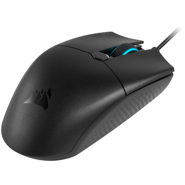 Геймърска мишка Corsair KATAR PRO Gaming Mouse, Wired, Black, Backlit RGB LED, 12400 DPI, Optical