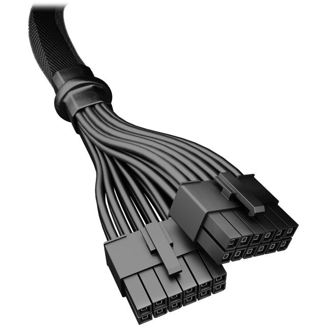 Преходник be quiet! CPH-6610 12VHPWR ADAPTER CABLE, Total cable length: 600mm, black, Compatible to PSU series with ATX 2.X up from Dark Power 12, Straight Power 11, Pure Power 11