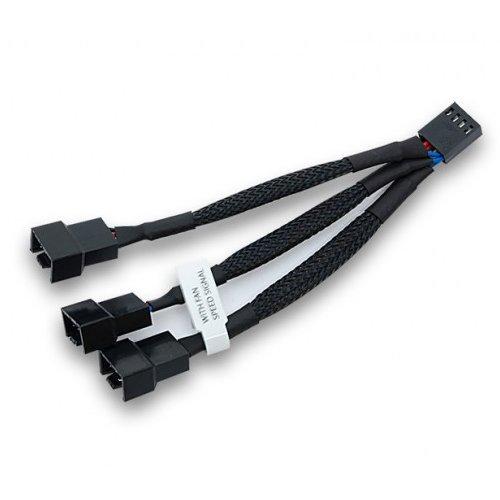 Кабел EK-Cable Y-Splitter 4pin-3x4pin, за вентилатор, 0.10cm