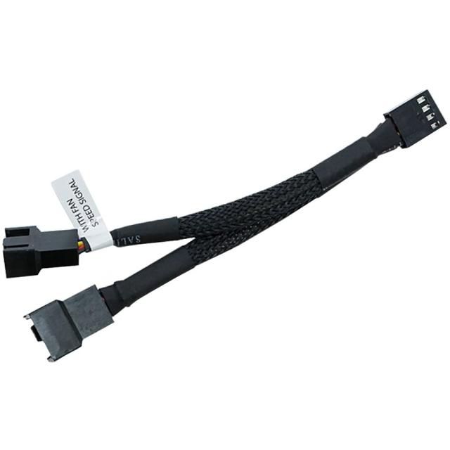 Кабел EKWB Y-сплитер 4 pin към 2x4 pin PWM (10cm), adapter