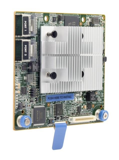 Аксесоар HPE Smart Array P408i-a SR Gen10 (8 Internal Lanes/2GB Cache) 12G SAS Modular LH Controller