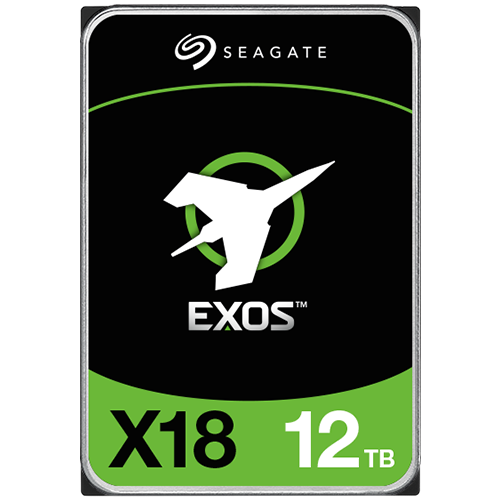 Твърд диск Seagate Exos X18, 12TB, 3.5" SATA 6Gb/s / 7200rpm