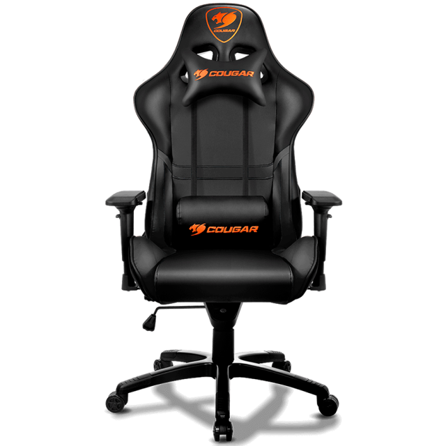 Геймърски стол Cougar Chair Armor, 3D регулируема подлакътница, изцяло стоманена рамка, накланяне на 180º