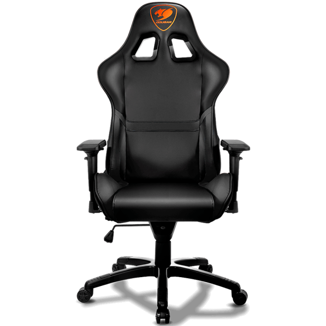 Геймърски стол Cougar Chair Armor, 3D регулируема подлакътница, изцяло стоманена рамка, накланяне на 180º