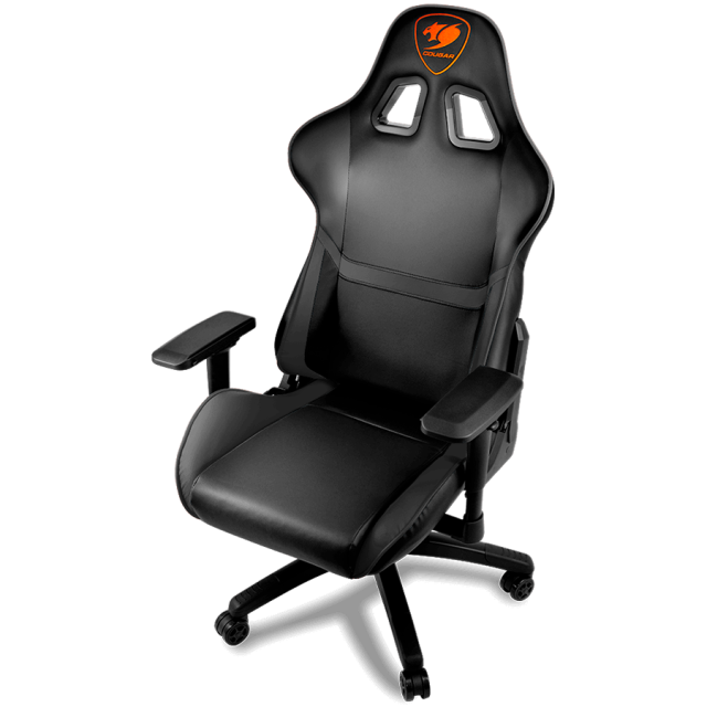 Геймърски стол Cougar Chair Armor, 3D регулируема подлакътница, изцяло стоманена рамка, накланяне на 180º