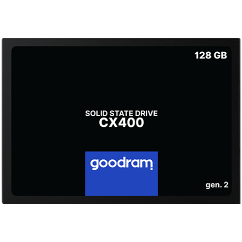 GOODRAM CX400 GEN.2 128GB SSD, 2.5” 7mm, SATA 6 Gb/s  - SSDPR-CX400-128-G2