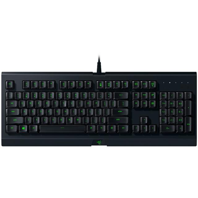Геймърскa клавиатура Razer Cynosa Lite, подсветка, 2m кабел, US Layout, USB, черна