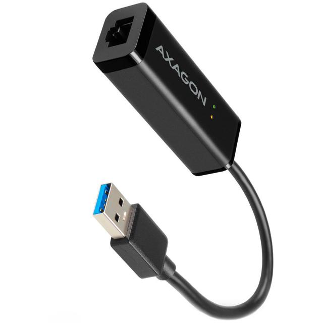 Мрежови адаптер AXAGON ADE-SR, USB Type-A USB3.0 към Gigabit Ethernet 10/100/1000 RJ-45