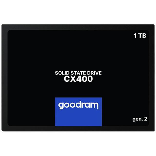 GOODRAM CX400 GEN.2 1TB SSD, 2.5” 7mm, SATA 6 Gb/s - SSDPR-CX400-01T-G2
