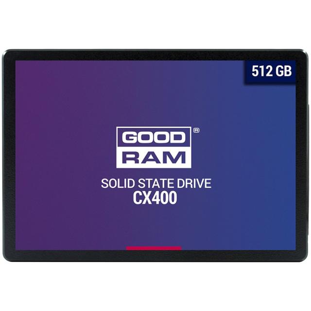 GOODRAM CX400 GEN.2 512GB SSD, 2.5” 7mm, SATA 6 Gb/s - SSDPR-CX400-512-G2