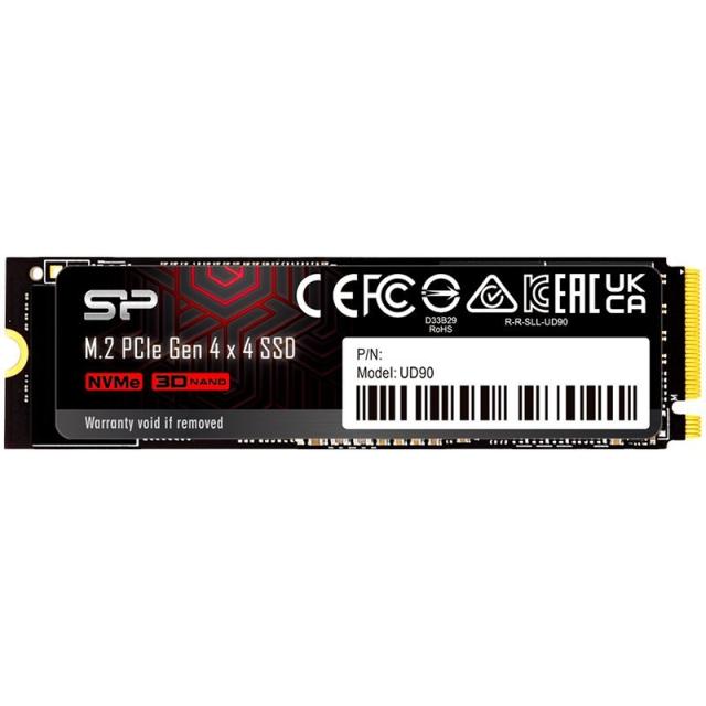 Silicon Power UD90 SSD, 2TB, M.2-2280, PCIe Gen 4x4, NVMe