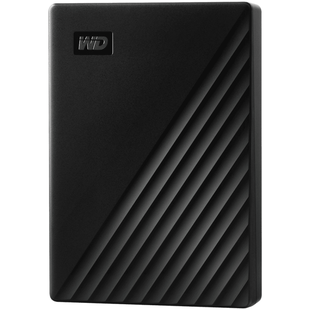 Външен диск Western Digital My Passport, 5TB, 2.5" HDD, USB 3.2, черен - WDBPKJ0050BBK-WESN