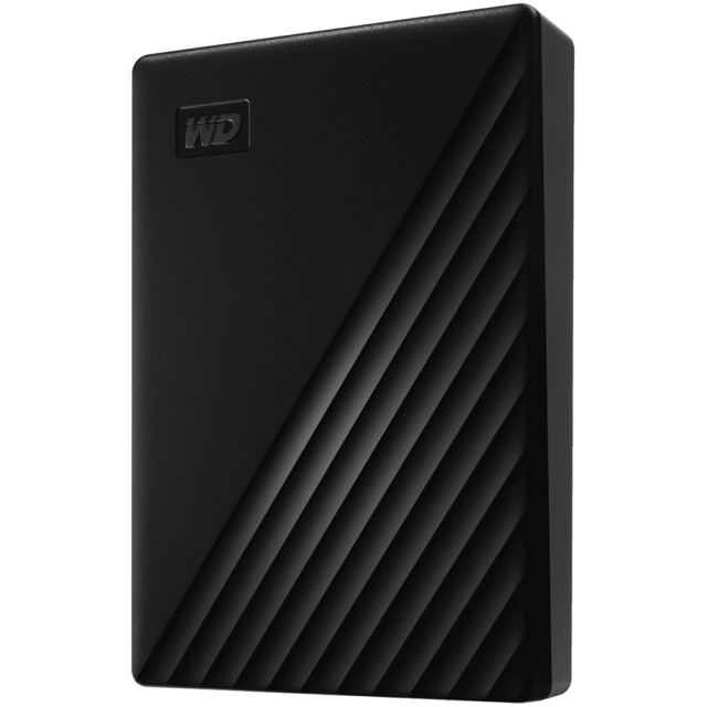 Външен диск Western Digital My Passport, 5TB, 2.5" HDD, USB 3.2, черен - WDBPKJ0050BBK-WESN