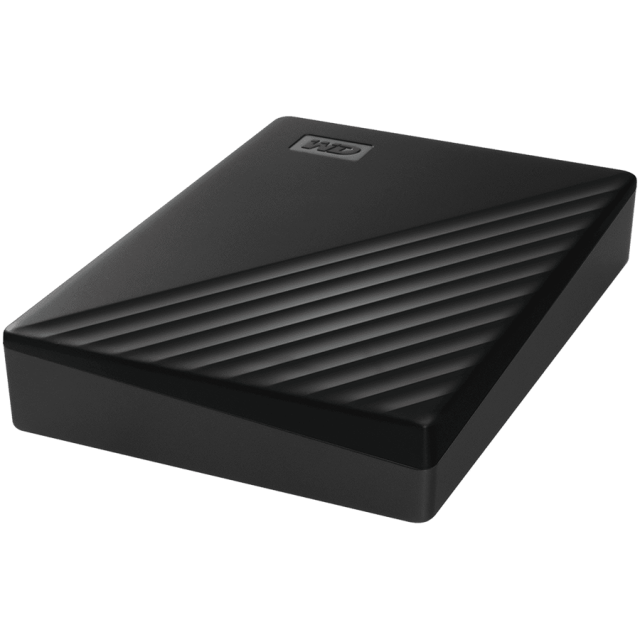 Външен диск Western Digital My Passport, 5TB, 2.5" HDD, USB 3.2, черен - WDBPKJ0050BBK-WESN