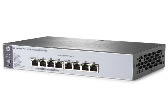Комутатор HP 1820-8G-PoE+ (65W) Switch