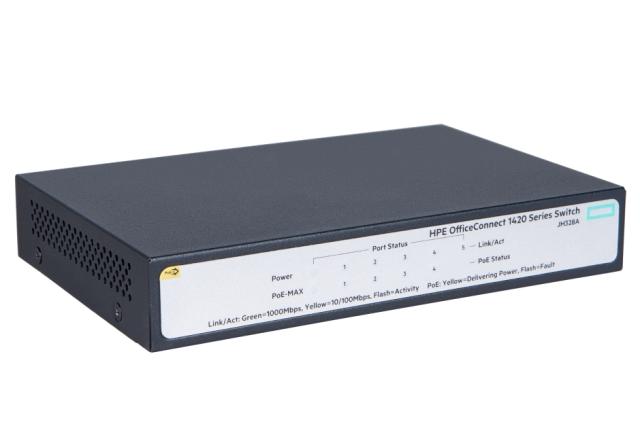 Комутатор HPE 1420 5G PoE+ (32W) Switch