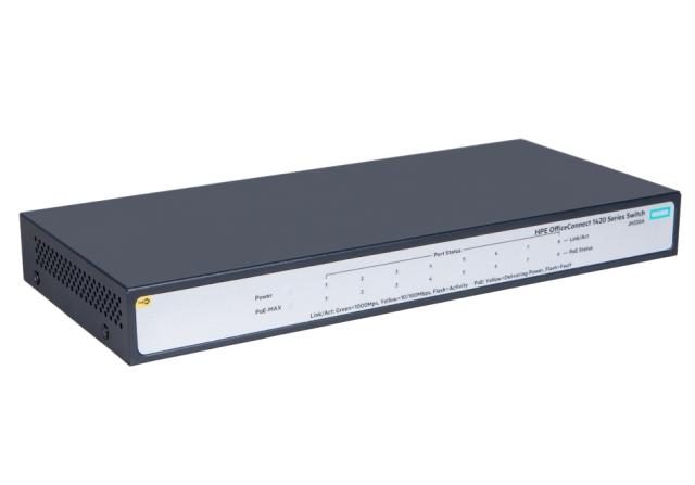 Комутатор HPE 1420 8G PoE+ (64W) Switch
