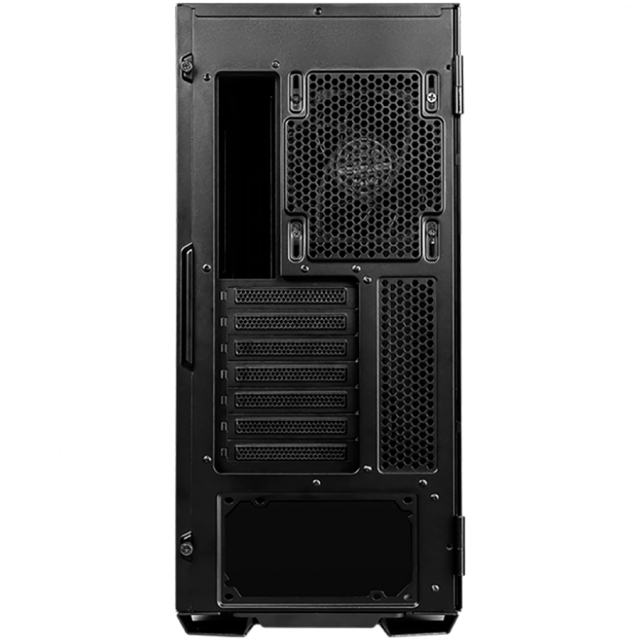 Кутия MSI MPG QUIETUDE 100S, 2x USB 3.2 Gen 1 Type-A, 1x USB 3.2 Gen 2x2 Type-C, 1x Audio/1x Mic, Mid-Tower, ARGB/Fan Hub, ATX/Micro-ATX/Mini-ITX