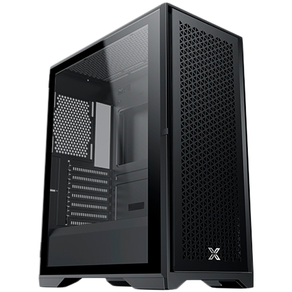 Кутия XIGMATEK LUX  S  EN48281, 1xUSB 3.0, 2xUSB 2.0, HD Audio, M-ATX/Mini ITX/ATX, Черна