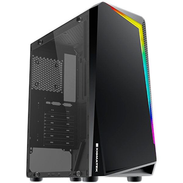 Кутия XIGMATEK Vortex EN46171, 1xUSB 3.0, 2xUSB 2.0, HD Audio, ATX/M-ATX/Mini ITX, Черна