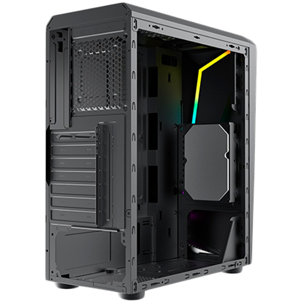 Кутия XIGMATEK Vortex EN46171, 1xUSB 3.0, 2xUSB 2.0, HD Audio, ATX/M-ATX/Mini ITX, Черна