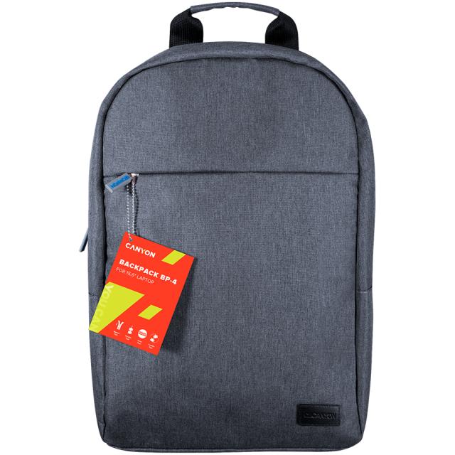 Раница за лаптоп Canyon Super Slim Minimalistic Backpack, до 15.6" (39.62 cm)