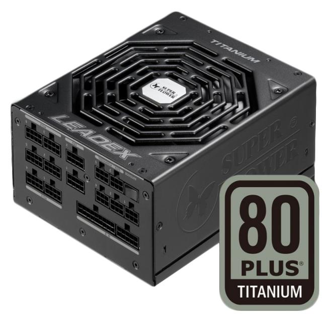 Захранване Super Flower Leadex Titanium 1600W, 80 Plus Titanium, Fully Modular 