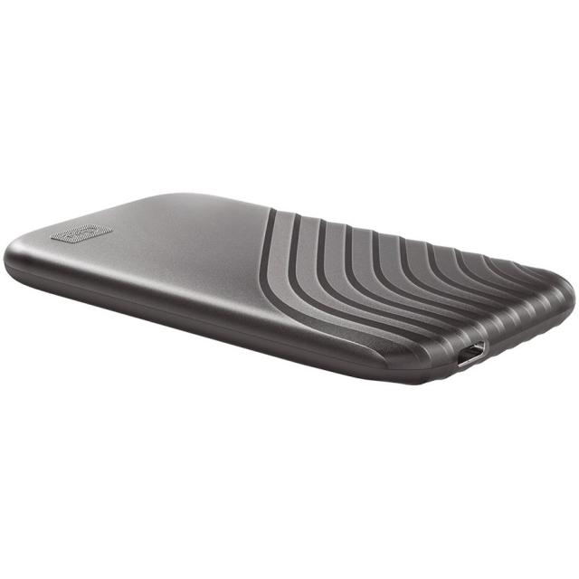 Външен диск Western Digital My Passport, 500GB, 2.5" HDD, USB 3.2, Сив