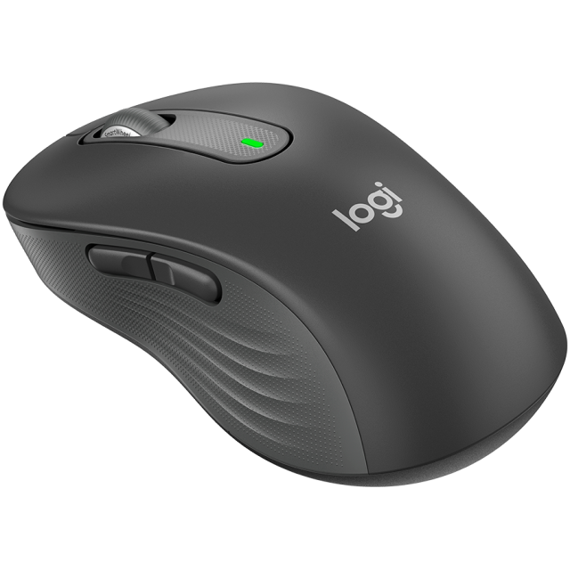 Безжична Мишка Logitech Signature M650 L for Business, оптична (4000 dpi), Graphite