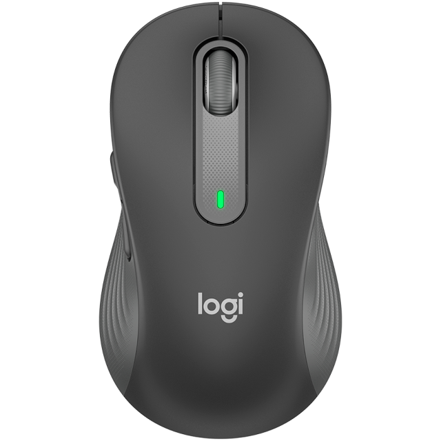 Безжична Мишка Logitech Signature M650 L for Business, оптична (4000 dpi), Graphite